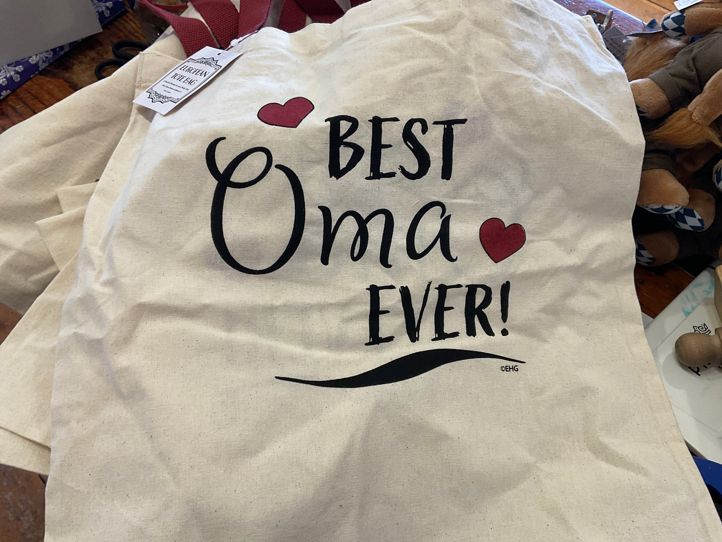 CLOTH TOTE BAG: BEST OMA EVER