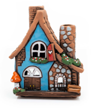 Candle House: Blue Twin Chimneys