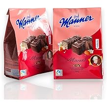 MANNER MOZART ALMOND HAZELNUT WAFERS