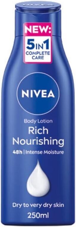 NIVEA BODY MILK RICH NOURISHING 5in1