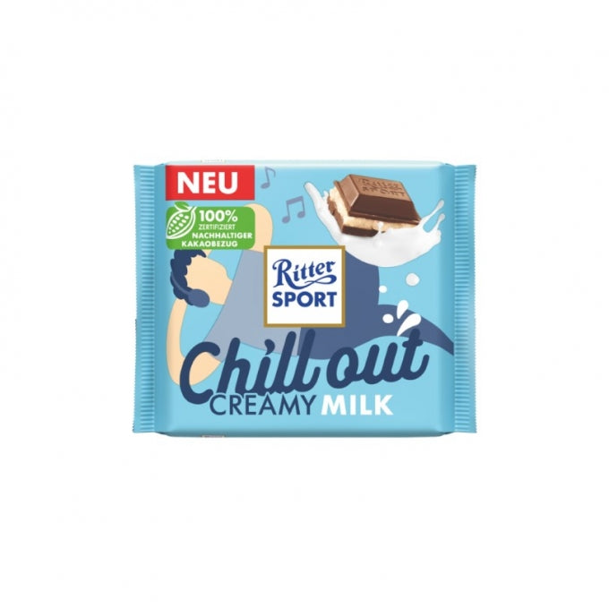 RITTER SPORT CHILLOUT CREAMY MILK
