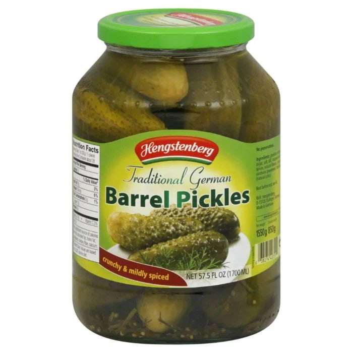 Hengstenberg Knax Barrel Gherkins