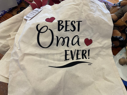 CLOTH TOTE BAG: BEST OMA EVER