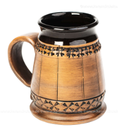 Ceramic Mug: Plain Barrell
