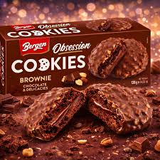 Bergen Cookies Brownie Chocolate & Nuts