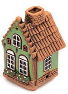 Mini Incense House Beurze Green