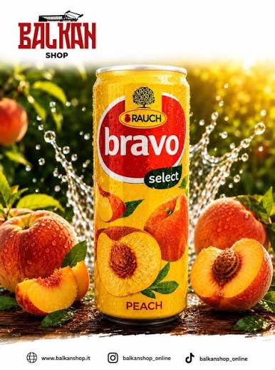Bravo Peach Beverage