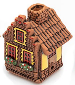 Mini Incense House Choco Yellow