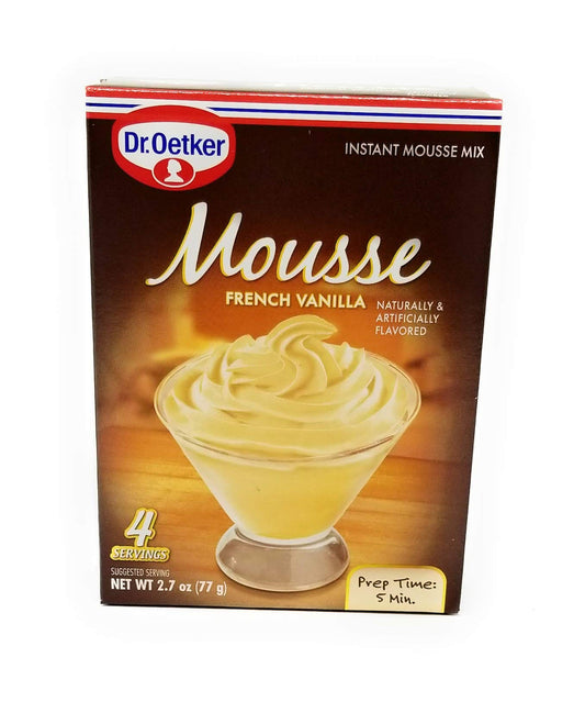 DR. OETKER FRENCH VANILLA MOUSSE