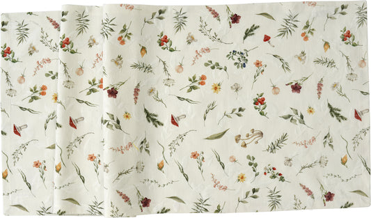 Sander Forest Flowers Table Runner