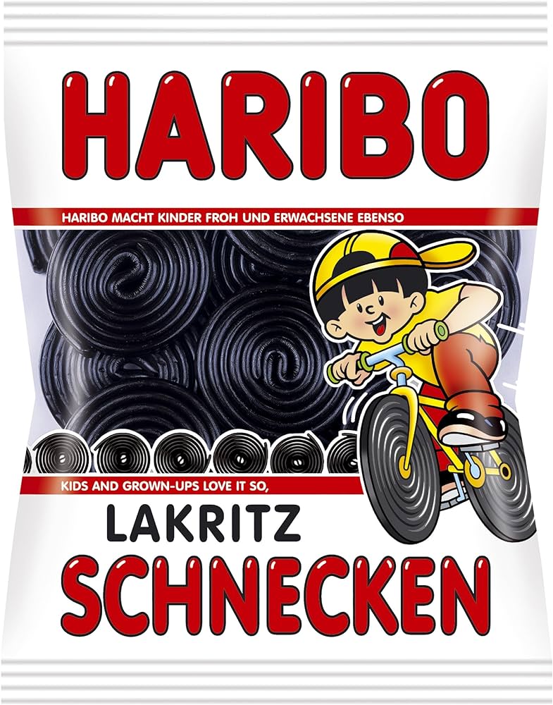 HARIBO ROTELLA LAKRITZ SCHNECKEN