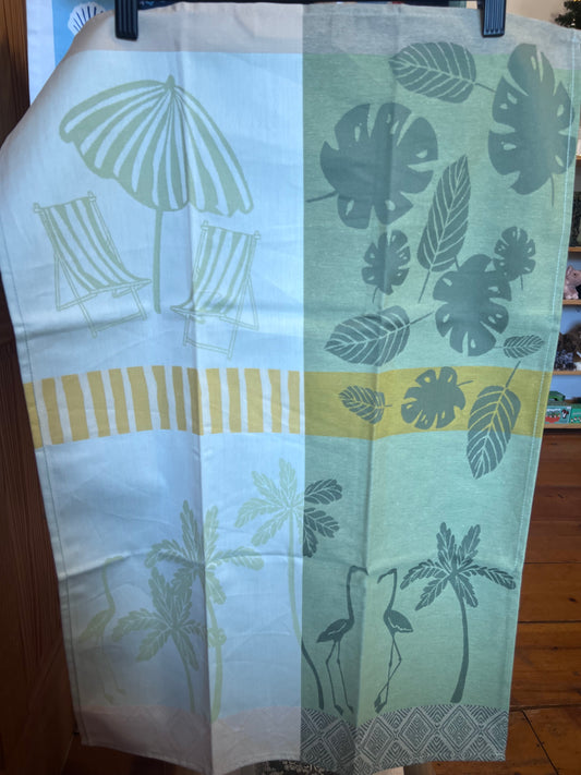Sander Tropicals Tea Towel