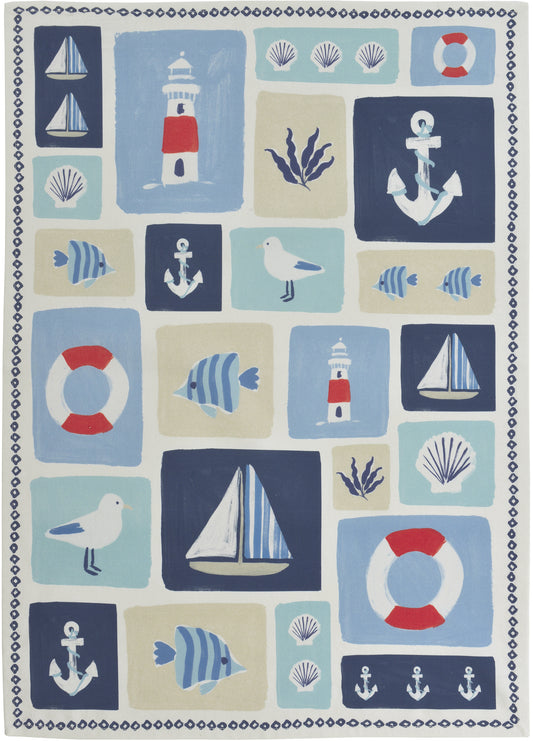 Sander Mare Tea Towel