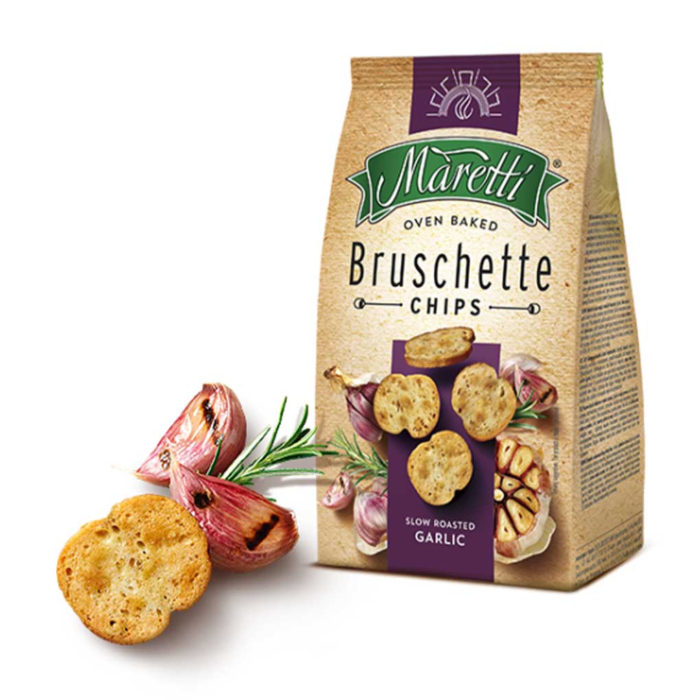 MARETTI BRUSCHETTE SLOW ROASTED GARLIC