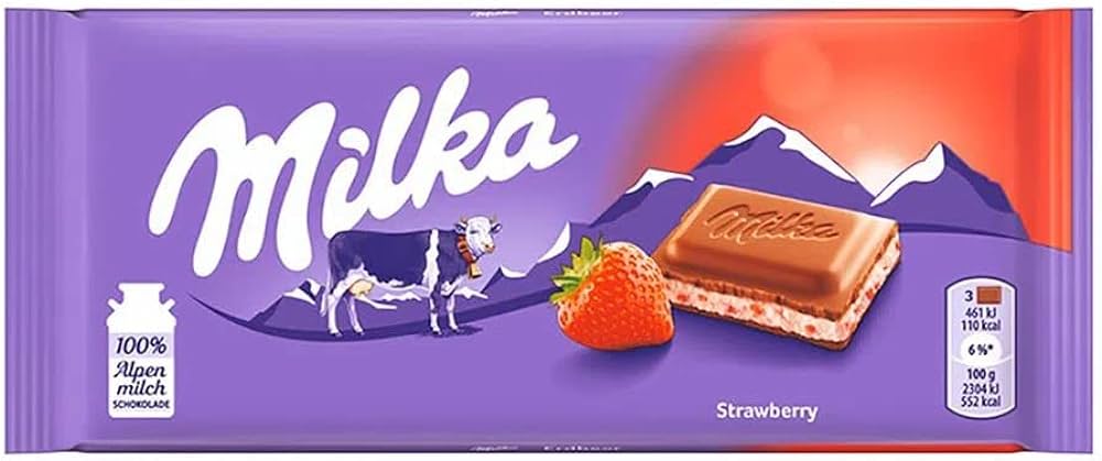 MILKA STRAWBERRY