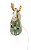 Ceramic Bell: Moose