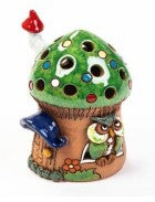 Candle House: Owl, Green Roof M