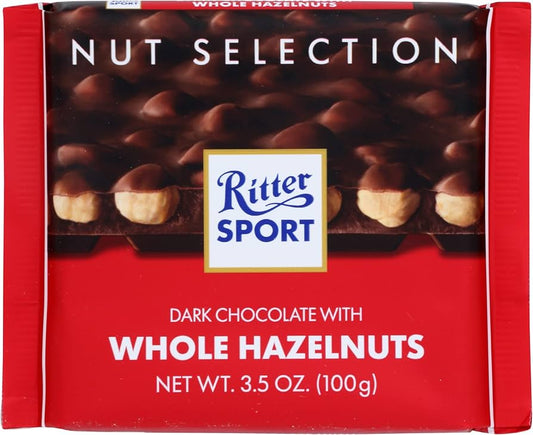Ritter Sport Dark Whole Hazelnuts