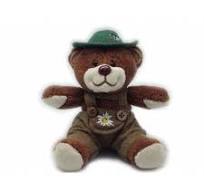 German Teddy Bear Boy (With Red Shirt)