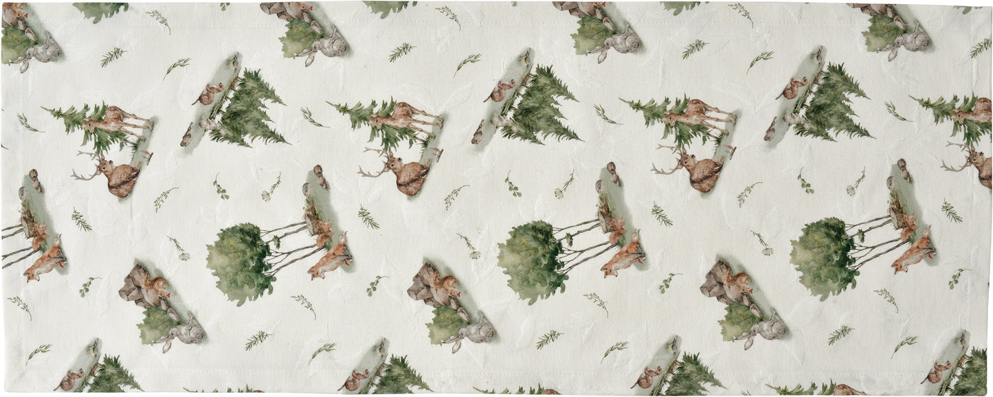 Sander Wildlife Table Runner