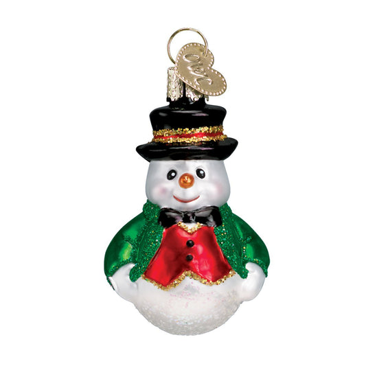 CHRISTMAS: Mini Snowman Green