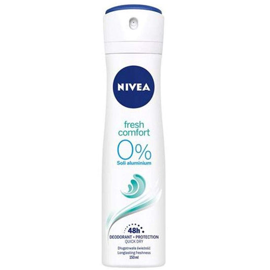 NIVEA DEO SPRAY FRESH COMFORT 0% ACH