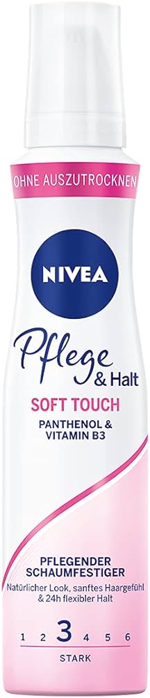 NIVEA HAIR STYLING MOUSSE CARE & HOLD SOFT TOUCH
