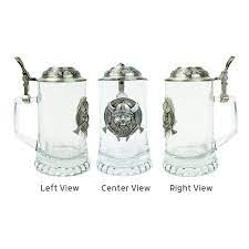 GLASS MUG: VIKING MEDALLION